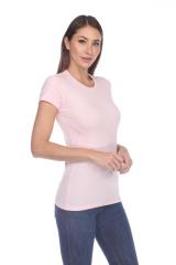 1000 Junior's Luxury Cap Sleeve Crew Neck Tee