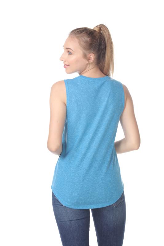 2009 Junior's Poly Linen Muscle Tank