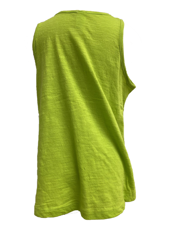 9007 Girls Curve Hem Flowy Tank