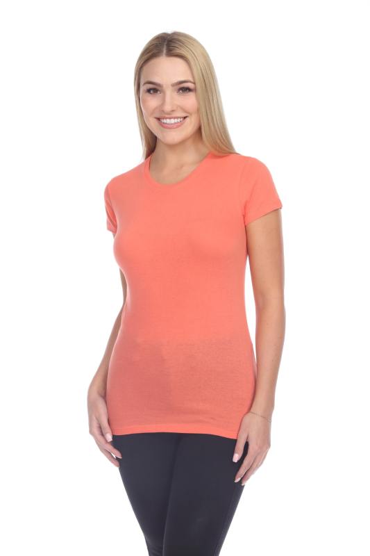 1000 Junior's Luxury Cap Sleeve Crew Neck Tee