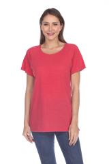 3207 Junior's Tri-blend Essential Hi-Lo Pocket Tee
