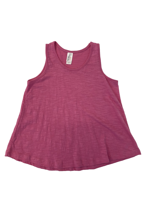 9007 Girls Curve Hem Flowy Tank