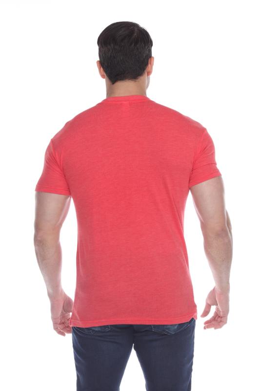 3751 Men's Tri Blend V-Neck Tee