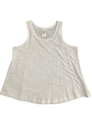 9007 Girls Curve Hem Flowy Tank