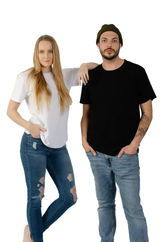 8888 Unisex Pima Cotton Short Sleeve Crew Neck Tee