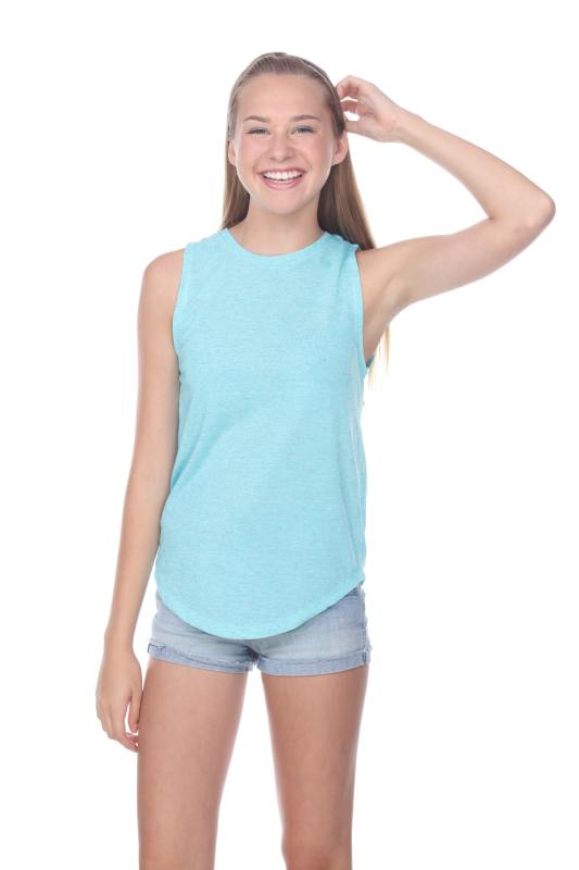 2009 Junior's Poly Linen Muscle Tank