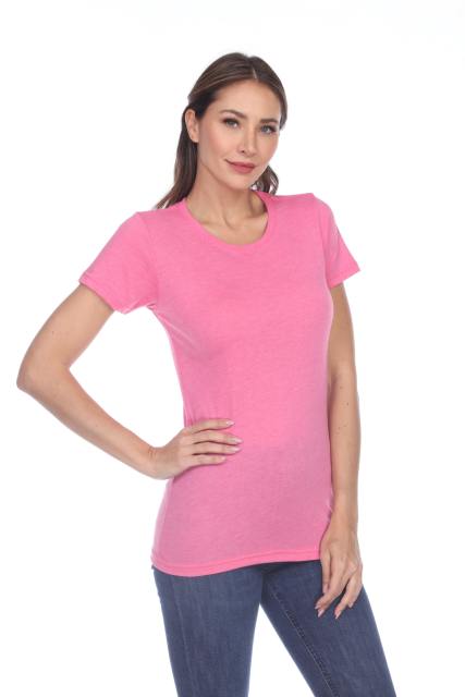 3200 Junior's Tri Blend Short Sleeve Crew Neck Tee
