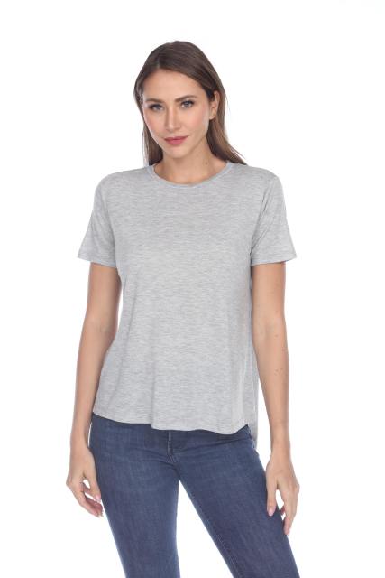3305 Junior's Shirred Tee