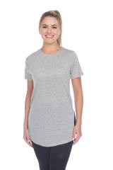 3308 Junior's Viscose Short Sleeve Vented Tee
