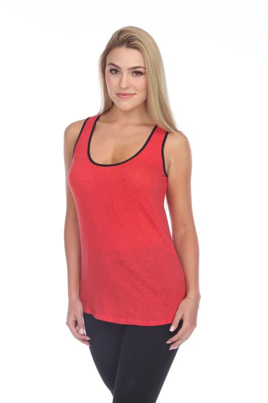 1207 Junior's Curve Hem Nub Ringer Tank