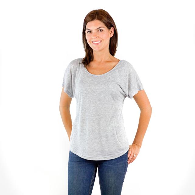 7301 Ladies Scoop Back Dolman