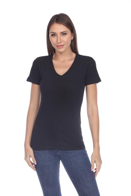 1004 Juniors Regular V-Neck