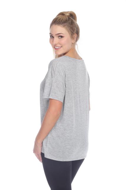 3306 Junior's Drop Shoulder Tee