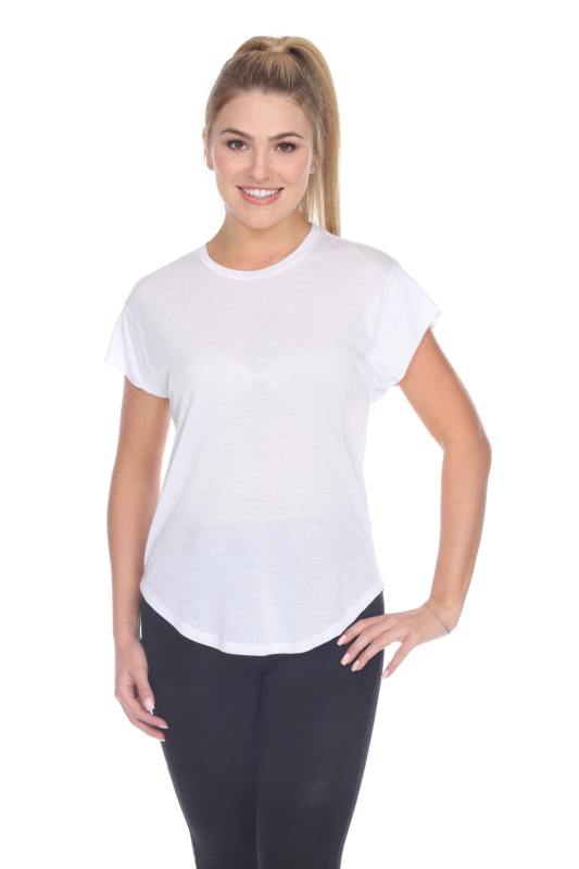 3307 Junior's Modern Cap Sleeve Tee