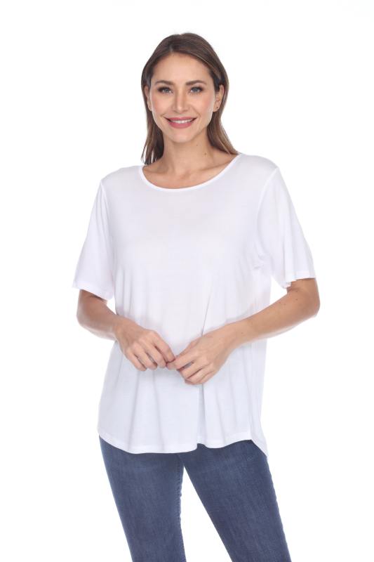 3300 Junior's Relaxed Modal Blend Tee