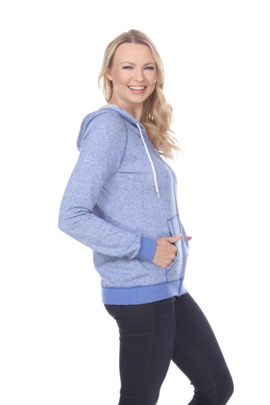 7892 Ladies French Terry Long Sleeve Zip Hoodie