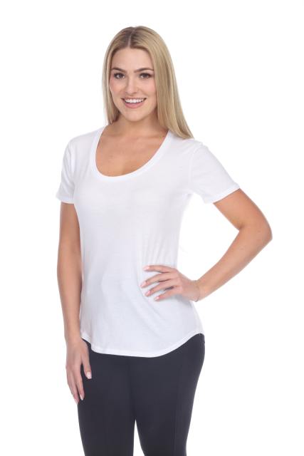 1001 Juniors Scoop Neck Tee