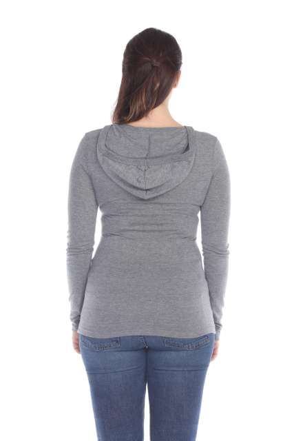 6102 Junior's Tri Blend Pullover Hoodie