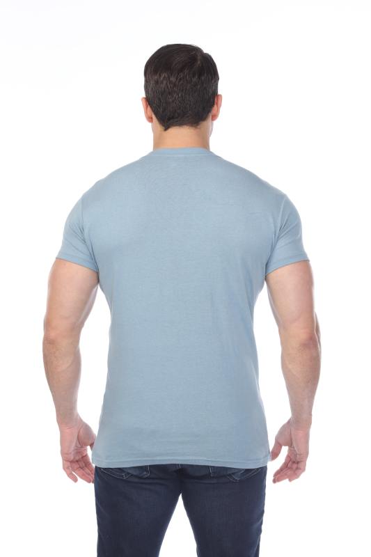 4601 Men's Slim FIt Short Sleeve V-Neck Tee