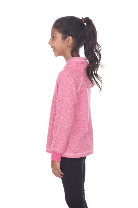 8906G Girls French Terry Pullover Hoodie