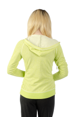 8902 Juniors French Terry Long Sleeve Zip Hoodie
