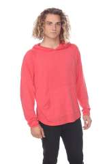 3606 Adult Unisex Pullover Hoodie with Curve Hem