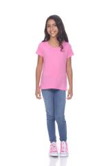 1000G Girls Cap Sleeve Crew Tee