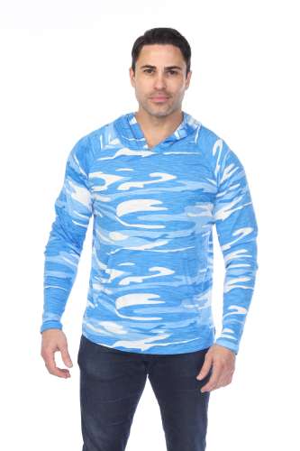 3606C Adult Unisex Camo Print Pullover Hoodie
