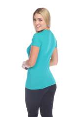 1000 Junior's Luxury Cap Sleeve Crew Neck Tee