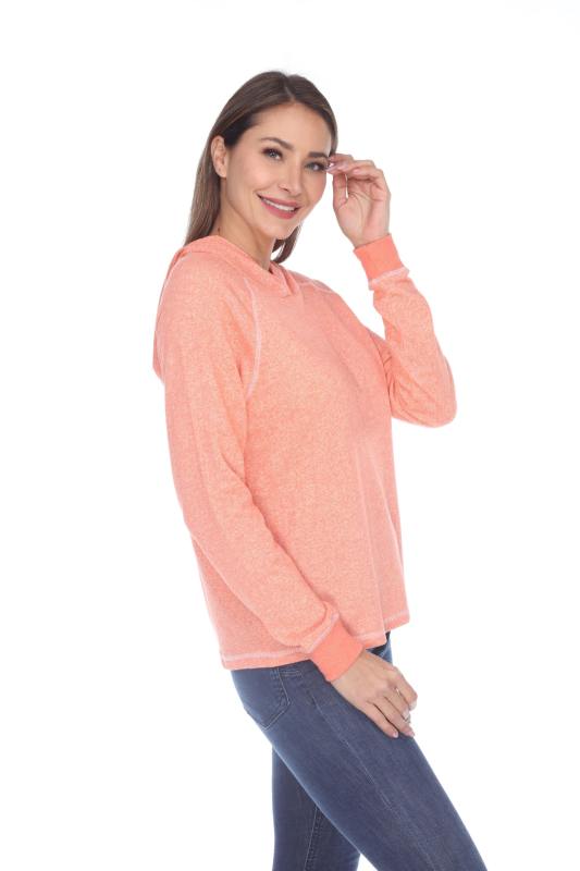 8906 Junior's French Terry Boxy Hoodie Pullover