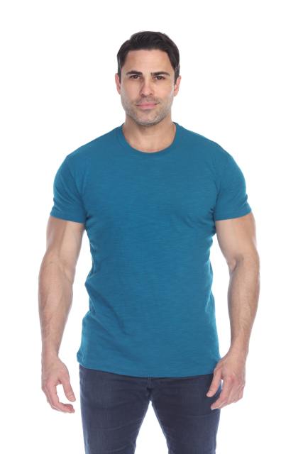 6550 Men's Short Sleeve Cotton Slub Tee