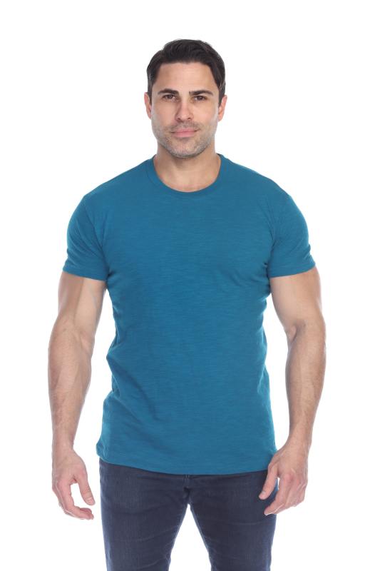 6550 Men's Short Sleeve Cotton Slub Tee