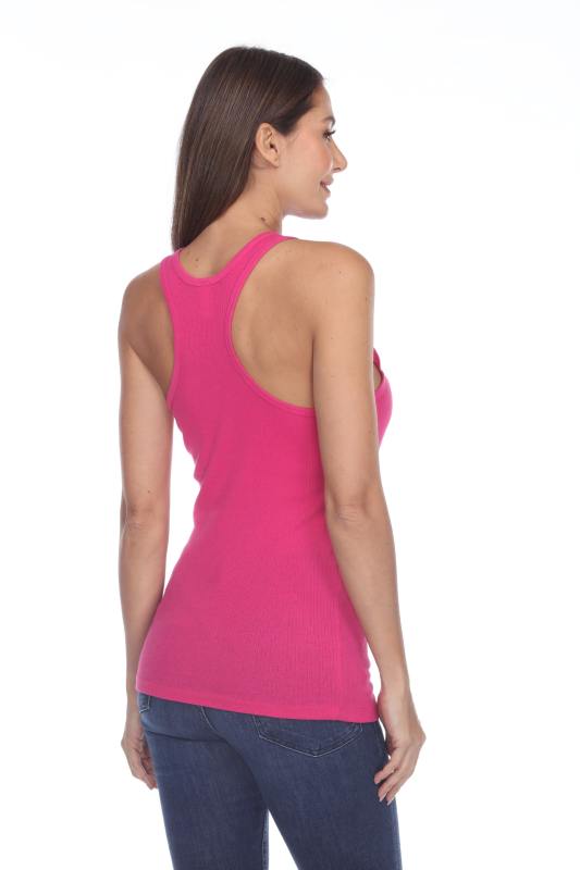 2001 Drop Needle Rib Racerback Tank