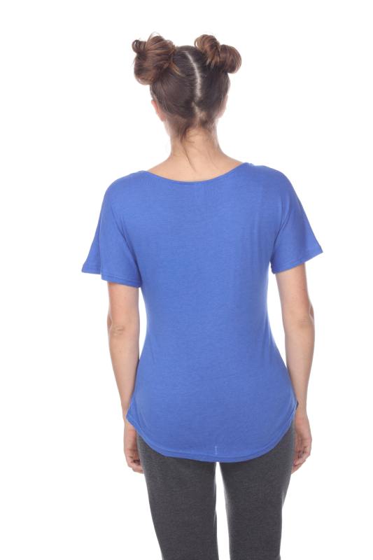 3905 Junior's Bamboo Blend Curve Hem Dolman