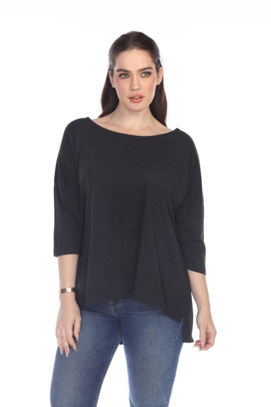 3205 Junior's Tri Blend Hi-Lo Tunic