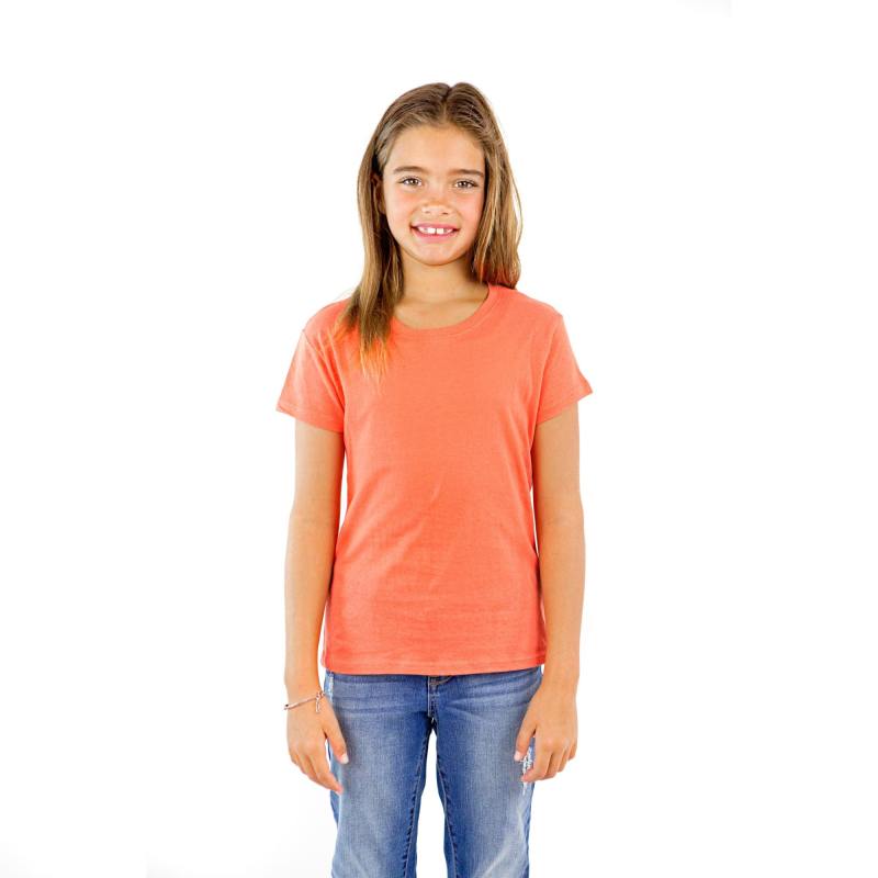 1000G Girls Cap Sleeve Crew Tee