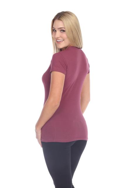 1000 Junior's Luxury Cap Sleeve Crew Neck Tee