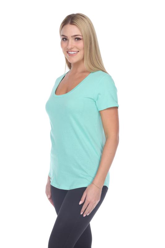 1001 Juniors Scoop Neck Tee