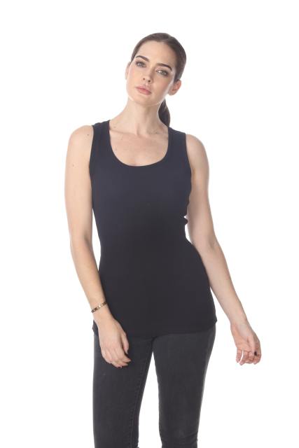 2000 2 x 1 Rib Tank Top
