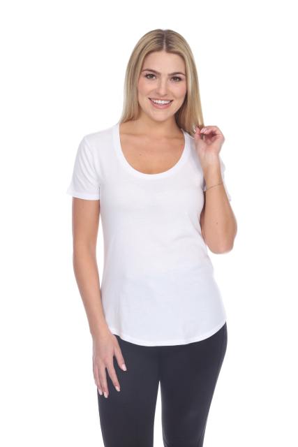 1001 Juniors Scoop Neck Tee