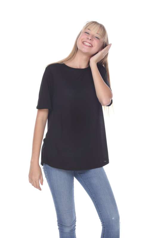 3300 Junior's Relaxed Modal Blend Tee