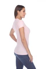 1000 Junior's Luxury Cap Sleeve Crew Neck Tee