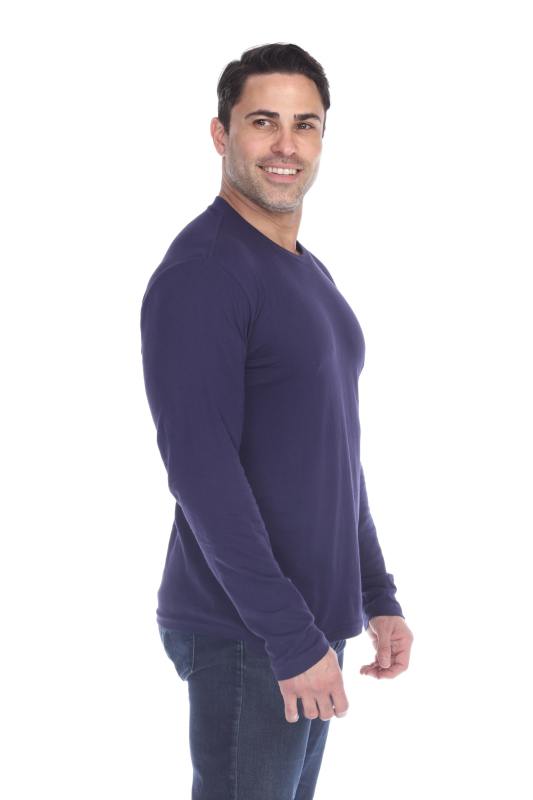 4700 Men's Slim Fit Long Sleeve Crew Neck Tee