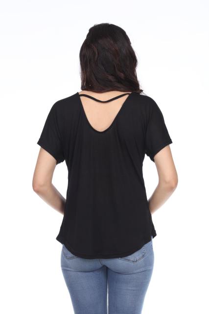 7301 Ladies Scoop Back Dolman