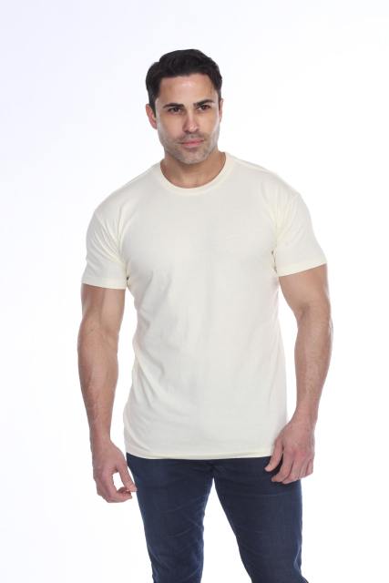 4600 Men's Slim Fit Short Sleeve Crew Neck Tee