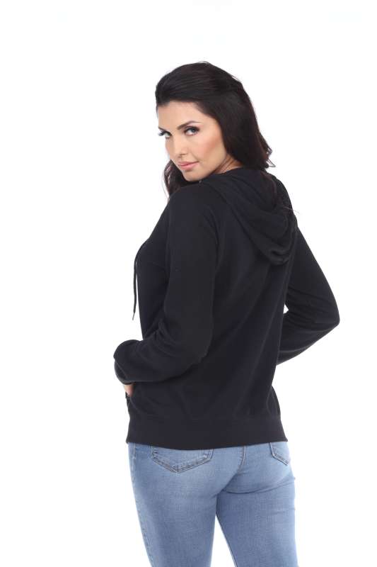 3892 Unisex French Terry Long Sleeve Zip Hoodie