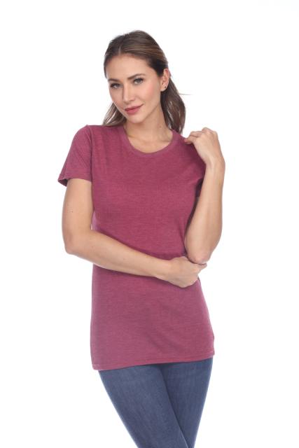 3200 Junior's Tri Blend Short Sleeve Crew Neck Tee