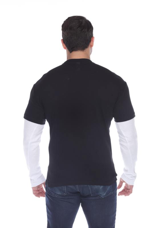 4760 Men's Thermal 2-fer Long Sleeve Jersey Tee