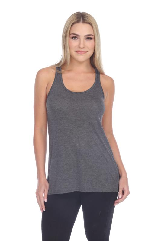 3301 Junior's Racerback Viscose Flowy Tank