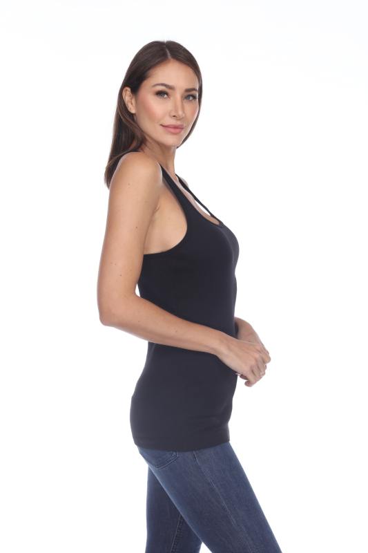 2001 Drop Needle Rib Racerback Tank